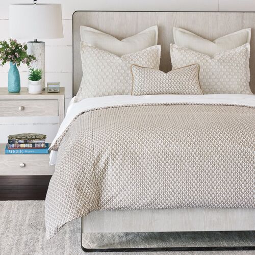 Lillia Polka Dot Sham, Ivory 7 Lillia Polka Dot Sham, Ivory
