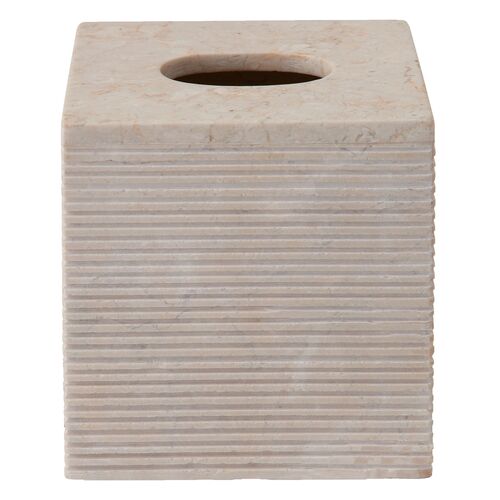 Limestone Tissue Holder, Limestone 1 Limestone Tissue Holder, Limestone