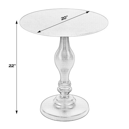 Marceau Marble Side Table, Black/White 5 Marceau Marble Side Table, Black/White