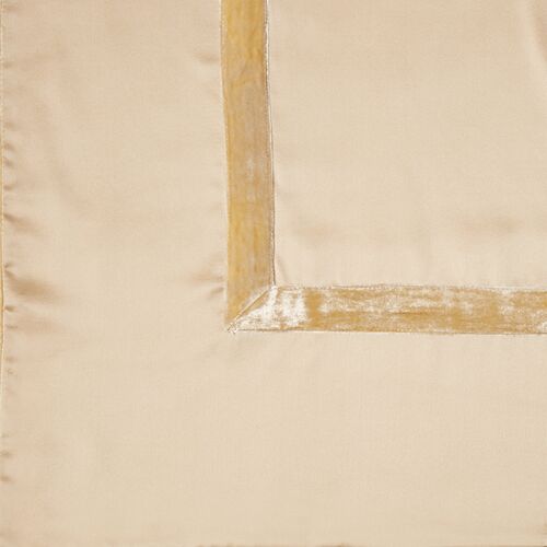 Velvet Std Sham, Ivory 2 Velvet Std Sham, Ivory