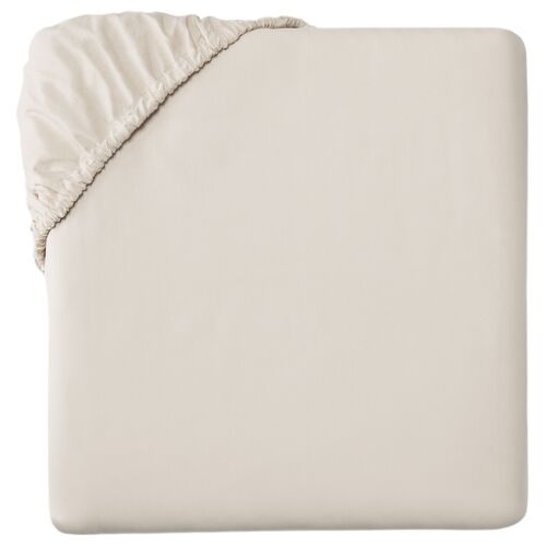 Celeste Fitted Sheet Collection, Bone