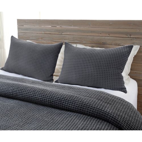 Zuma Blanket, Charcoal 2 Zuma Blanket, Charcoal