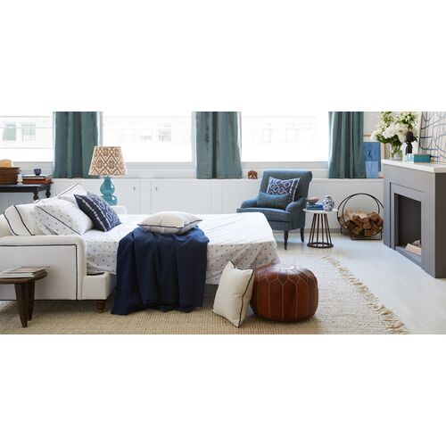 Kate Queen Sleeper Sofa, White Crypton 6 Kate Queen Sleeper Sofa, White Crypton