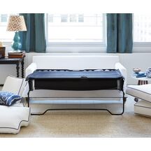 Kate Queen Sleeper Sofa, White Crypton 7 Kate Queen Sleeper Sofa, White Crypton