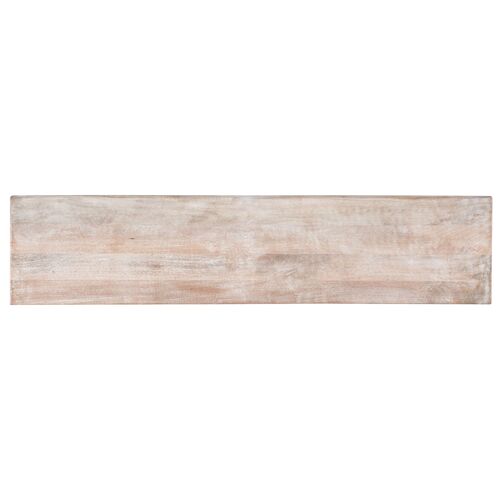 Melange Whitmore Bone Inlay 4-Door Credenza, Black/White 3 Melange Whitmore Bone Inlay 4-Door Credenza, Black/White