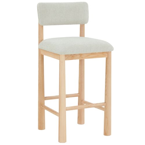 Wrenley Boucle Barstool