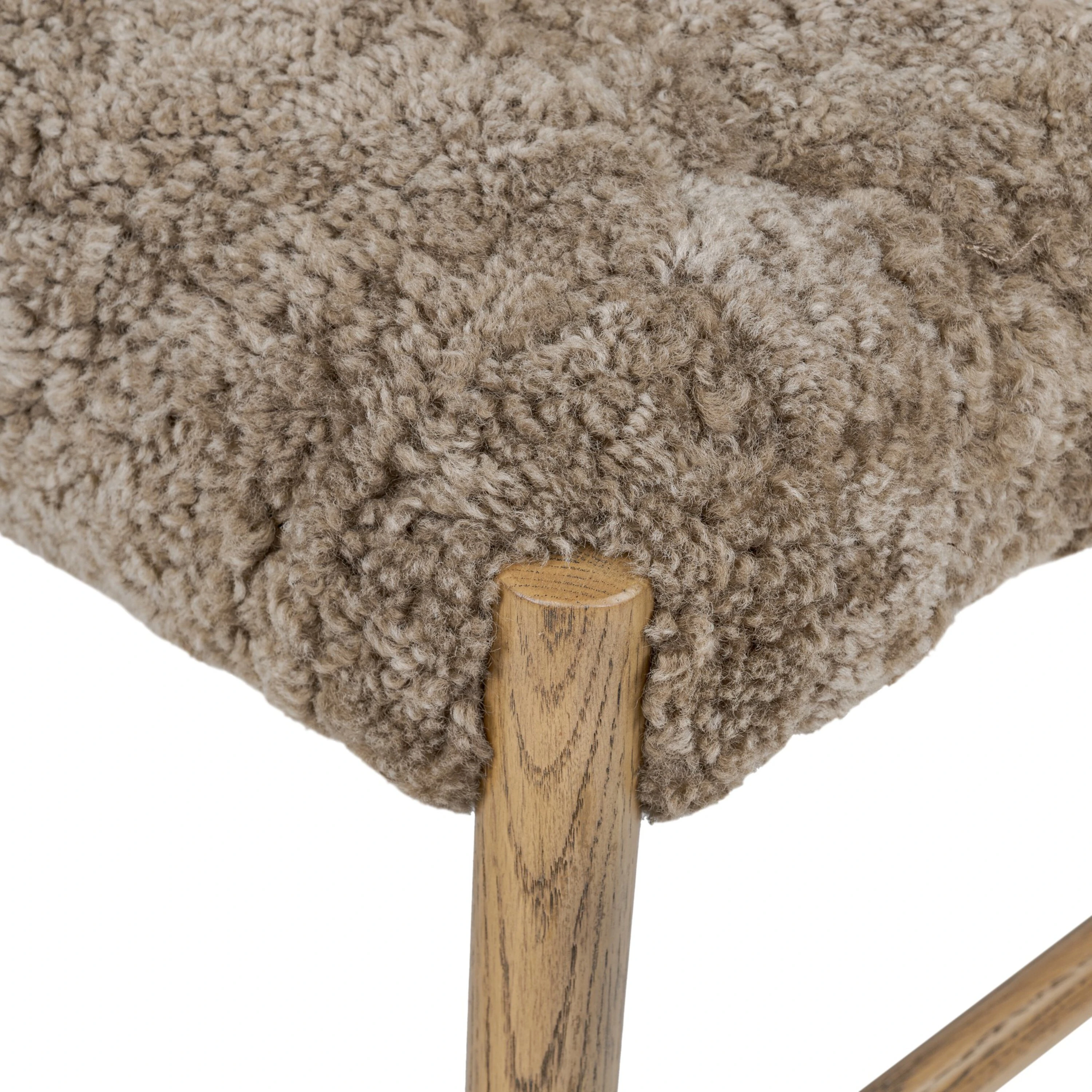 Noah Shearling Dining Chair 10 Noah Shearling Dining Chair