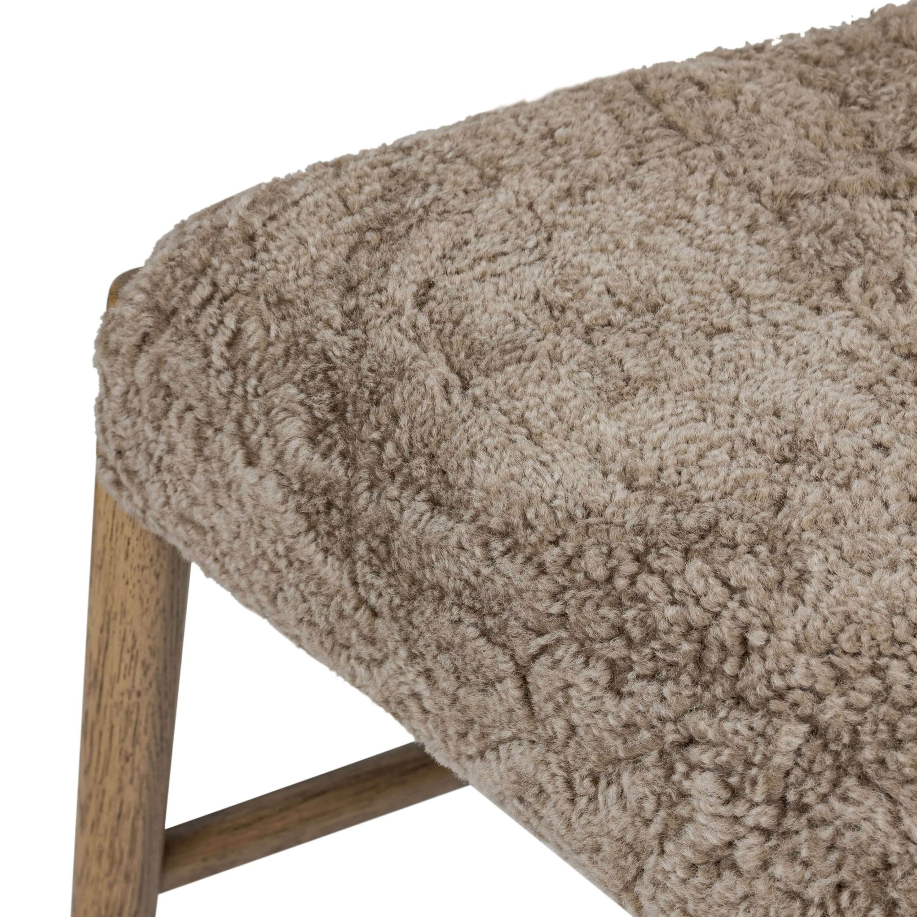 Noah Shearling Dining Chair 11 Noah Shearling Dining Chair