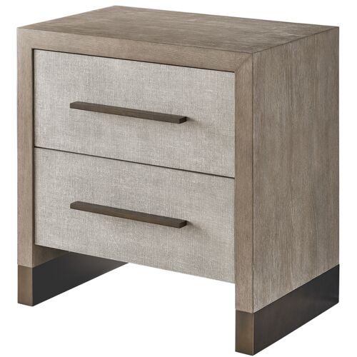 Bowen Nightstand, Weathered Oak 2 Bowen Nightstand, Weathered Oak