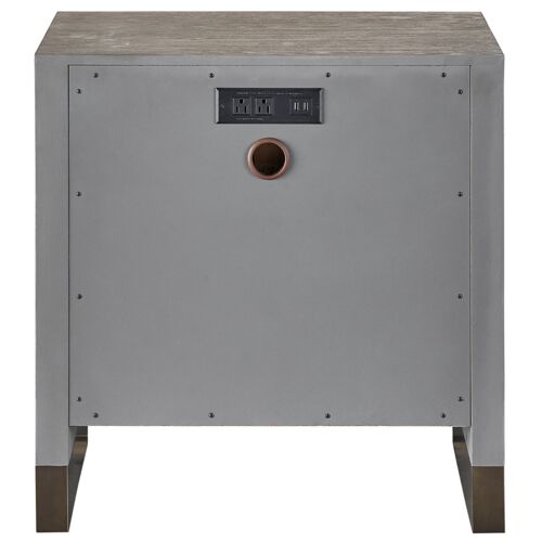 Bowen Nightstand, Weathered Oak 3 Bowen Nightstand, Weathered Oak