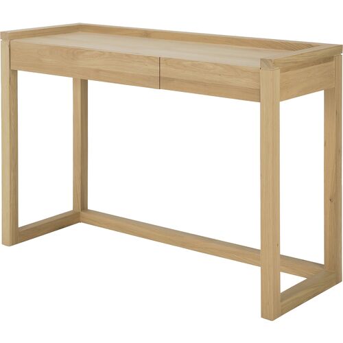 Frame 2-Drawer Desk, Oak