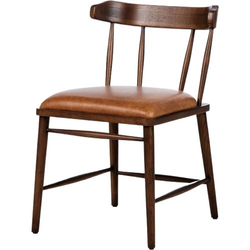 Selah Leather Dining Chair, Chaps Saddle 1 Selah Leather Dining Chair, Chaps Saddle
