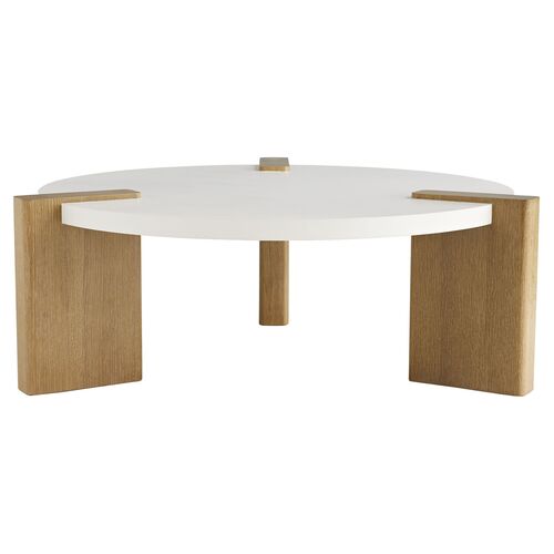 Forrest Coffee Table, White/Natural 2 Forrest Coffee Table, White/Natural