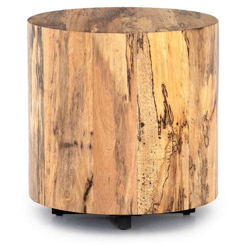 Bryn End Table, Spalted Primavera 3 Bryn End Table, Spalted Primavera