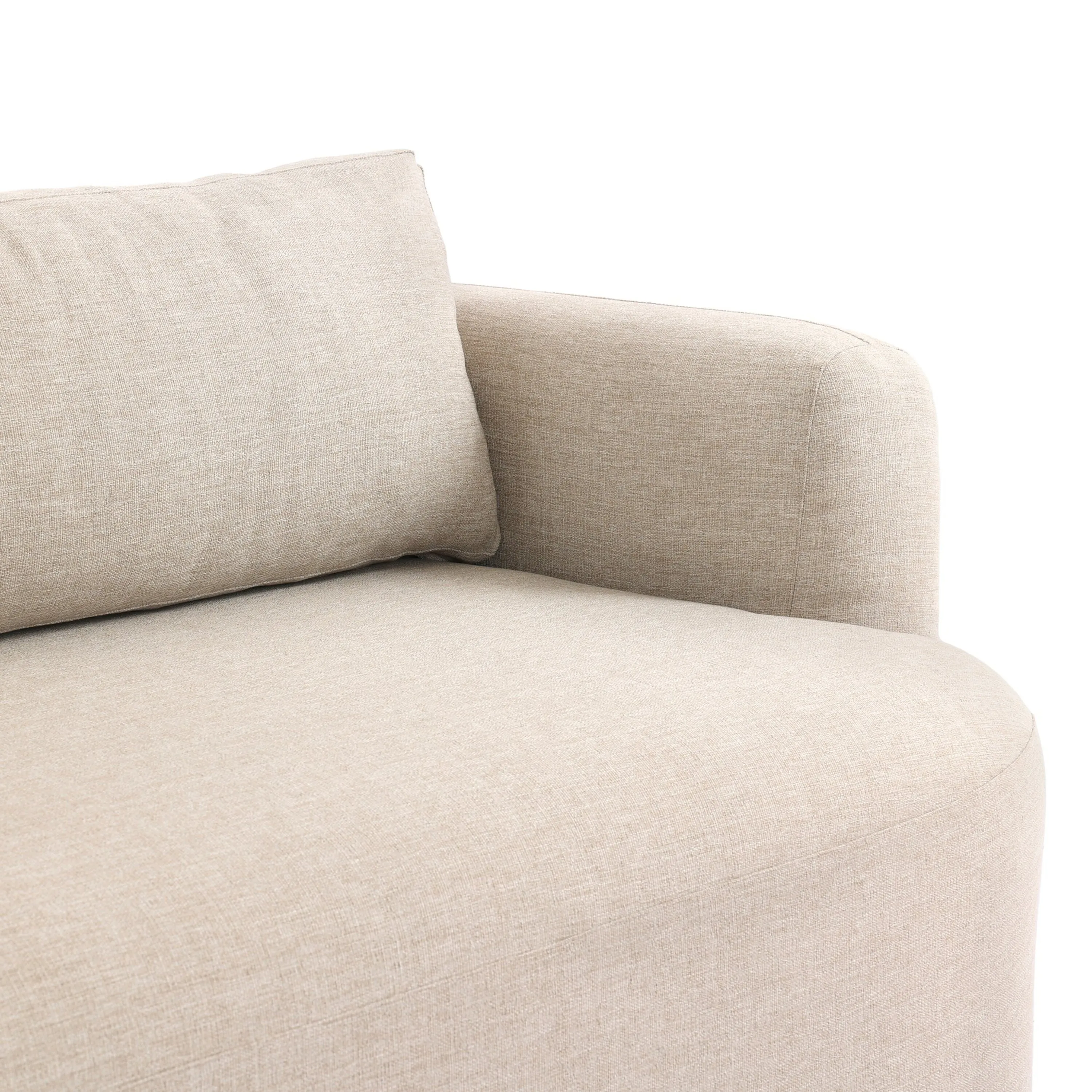 Faelora 94" Outdoor Sofa, Alessi Buff 3 Faelora 94" Outdoor Sofa, Alessi Buff