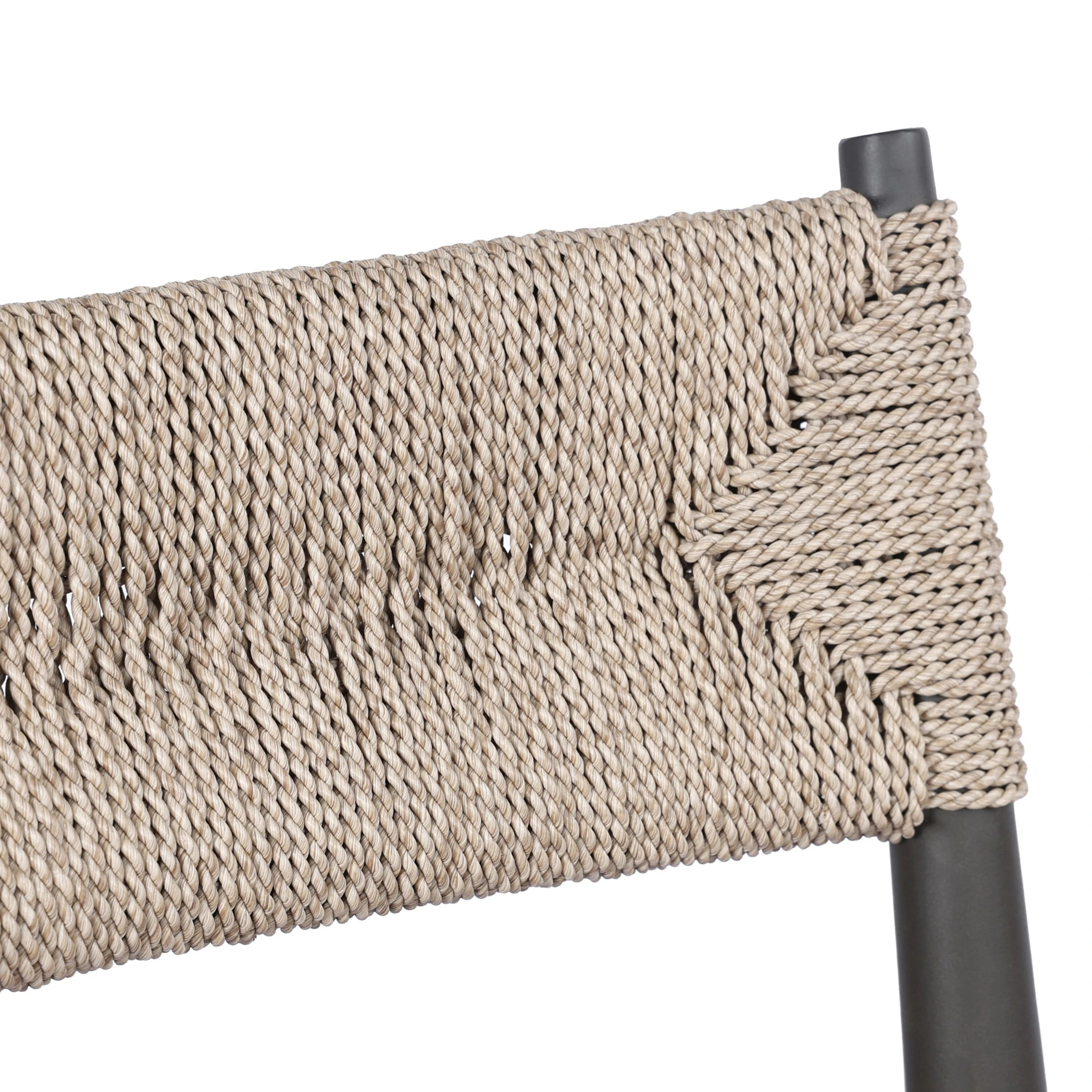 Mabel Outdoor Wicker/Iron Counter Stool, Textured Dune 11 Mabel Outdoor Wicker/Iron Counter Stool, Textured Dune