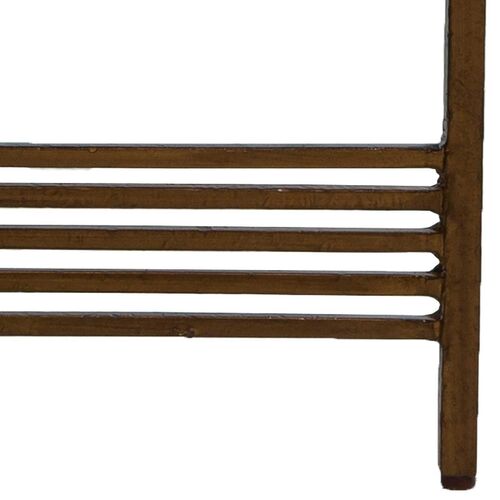 Tanner Coffee Table, Antique Brass 5 Tanner Coffee Table, Antique Brass