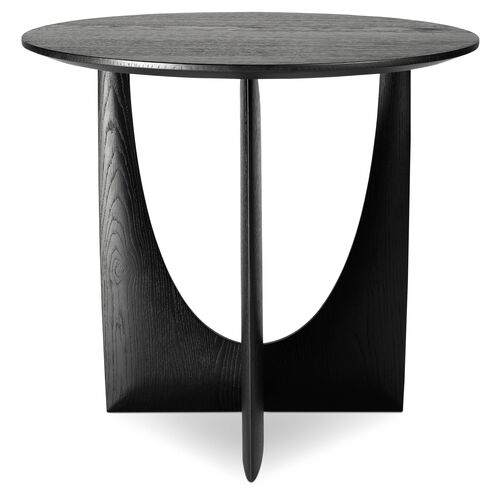 Geometric Side Table, Black 1 Geometric Side Table, Black