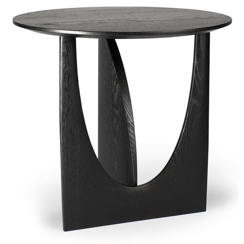 Geometric Side Table, Black 4 Geometric Side Table, Black