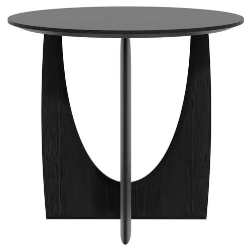 Geometric Side Table, Black 5 Geometric Side Table, Black