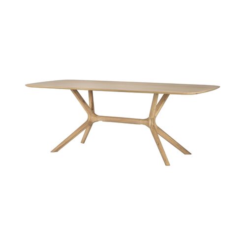 X Dining Table, Oak