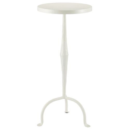 Irma Iron Drinks Table, Off-White 4 Irma Iron Drinks Table, Off-White
