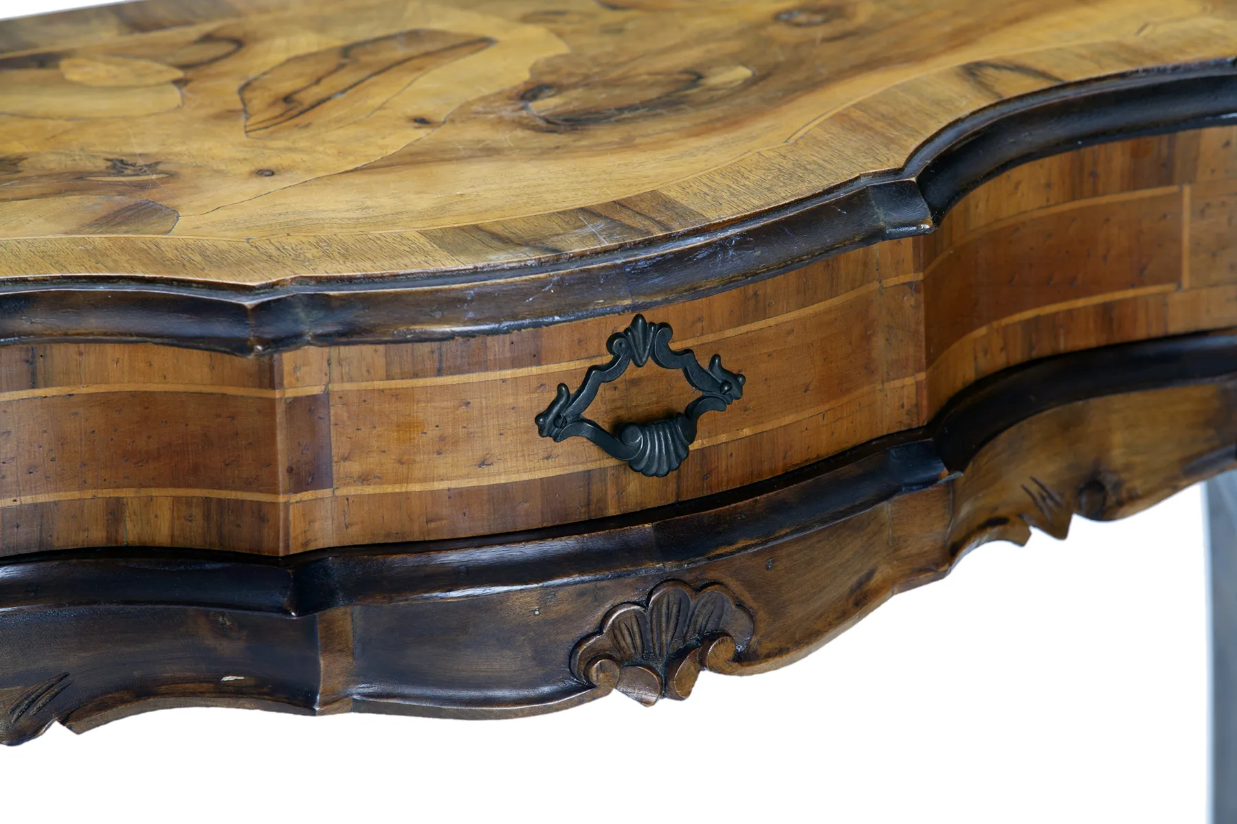 Northern Italian Console Table/ Drawer 10 Northern Italian Console Table/ Drawer