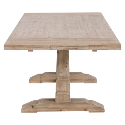 Travers Extension Dining Table, Smoke Gray 5 Travers Extension Dining Table, Smoke Gray