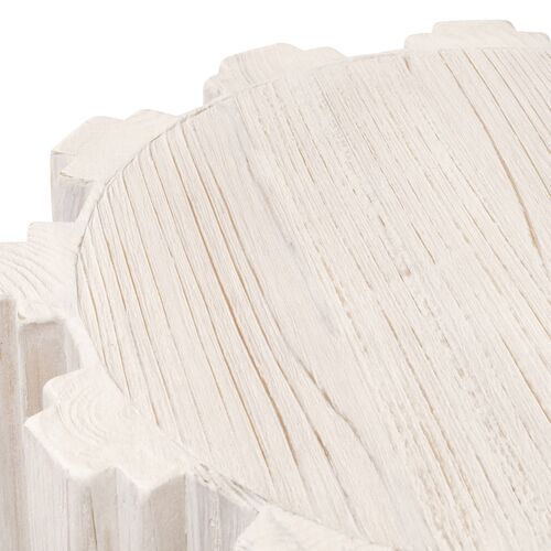 Jean Accent Table, White Wash Pine 3 Jean Accent Table, White Wash Pine
