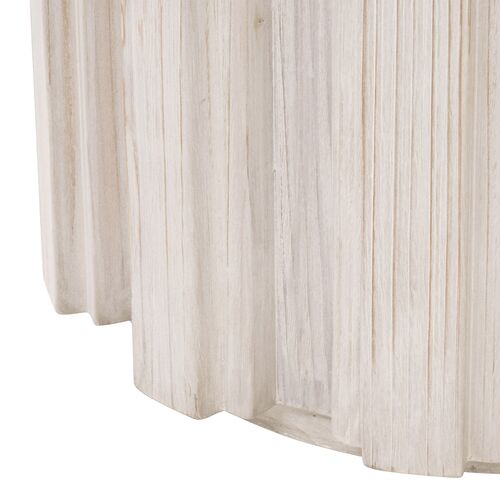 Jean Accent Table, White Wash Pine 5 Jean Accent Table, White Wash Pine